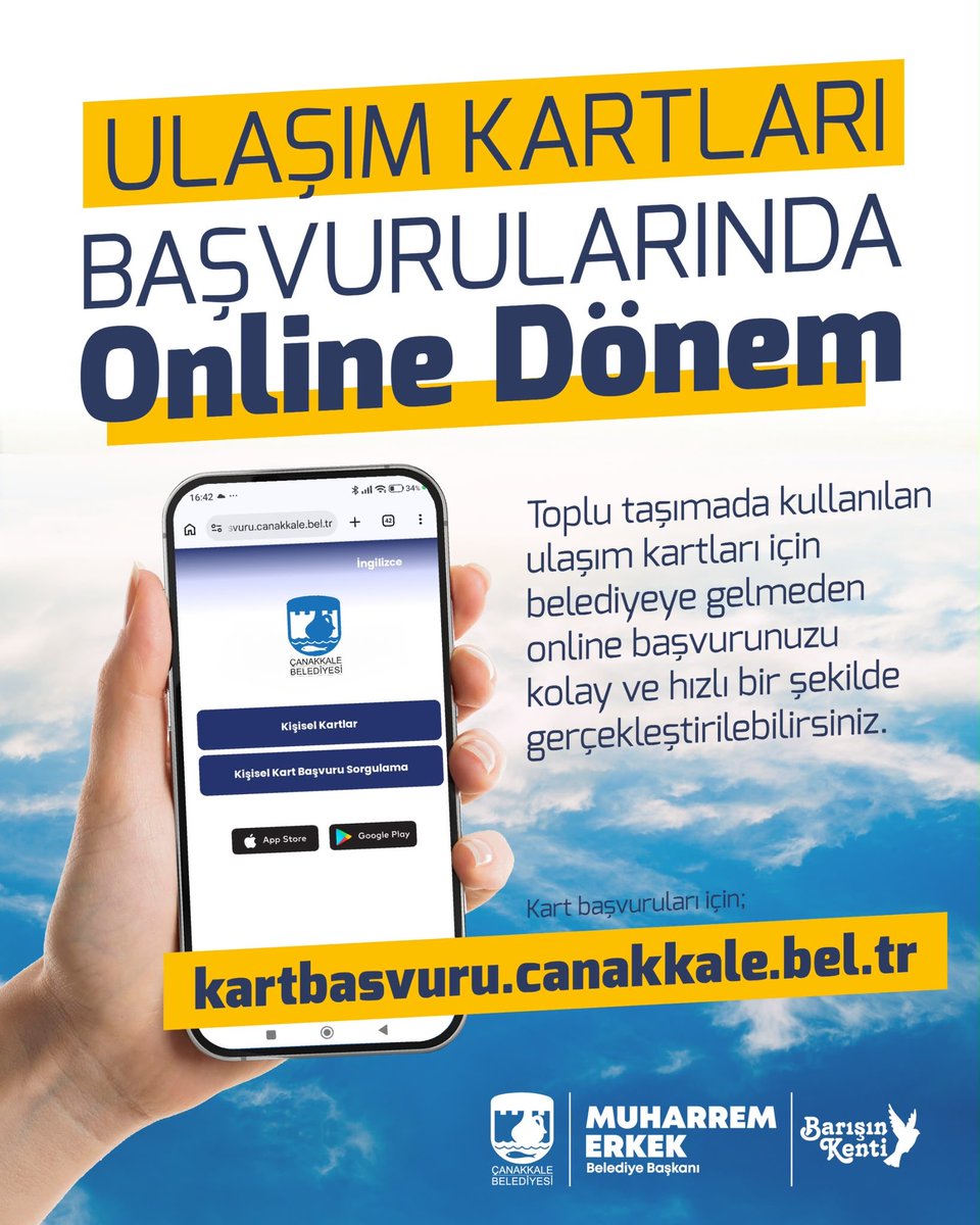 Ulaşım Kartı Başvurusu Artık Online: Belediyeye Gitmek Tarih Oluyor