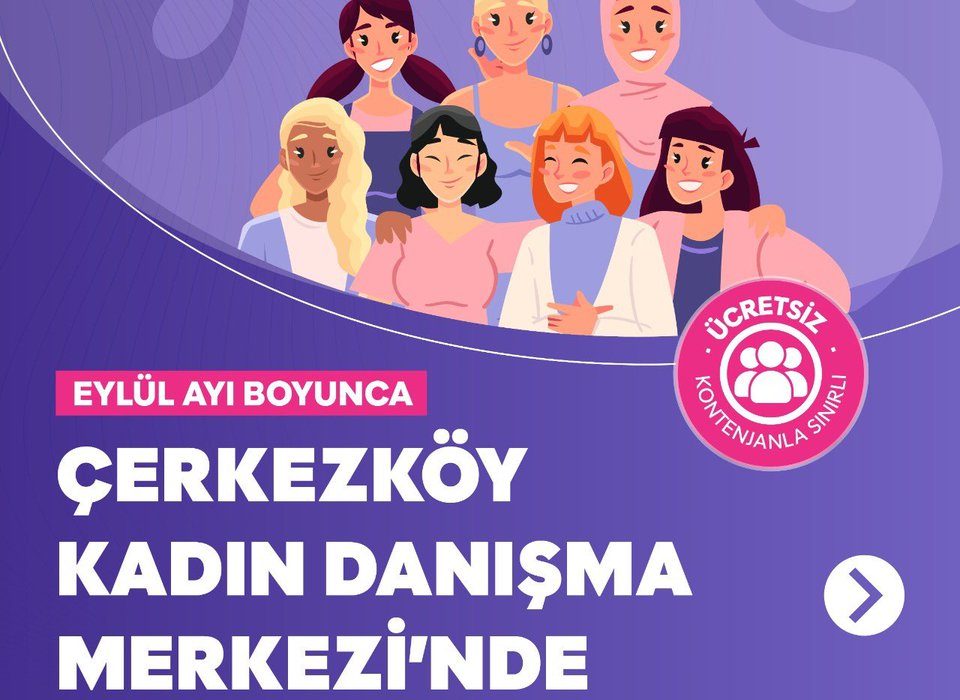 Eylül’de Çerkezköy’de Kadınlar Güçleniyor