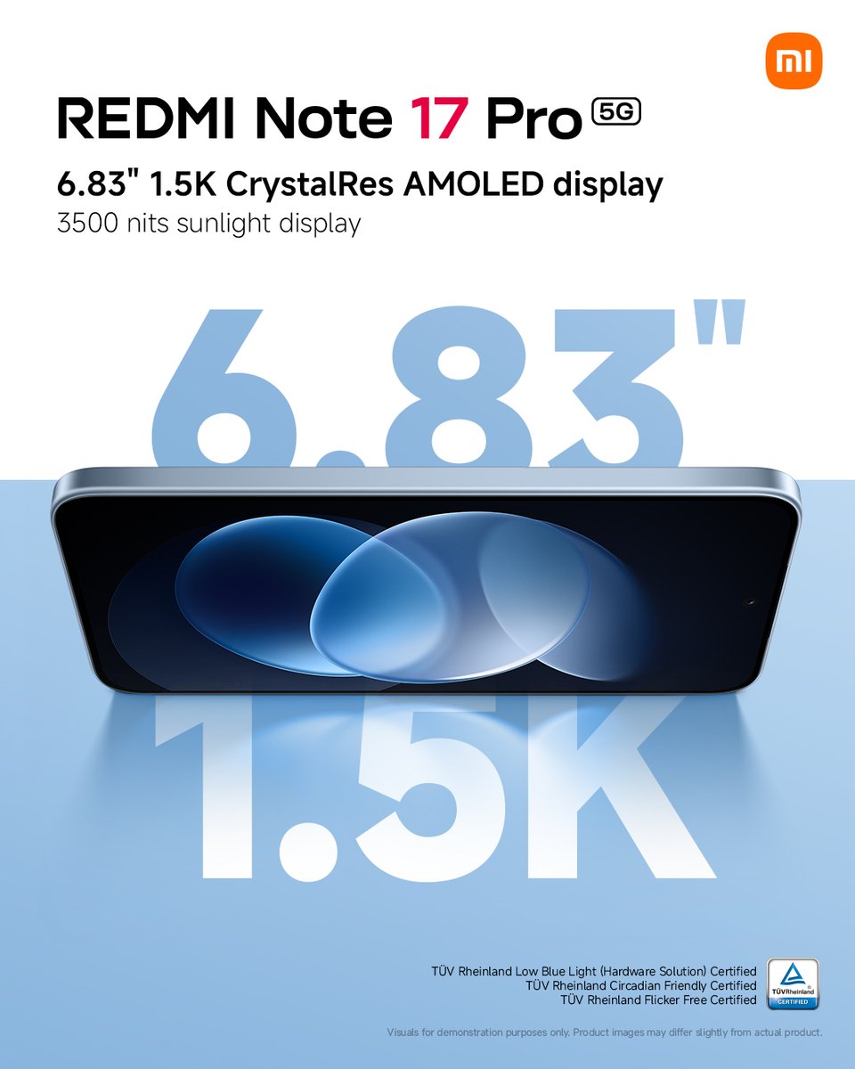 Redmi Note 17 Pro 5G’nin 3500 Nit Ekranıyla Tanışın