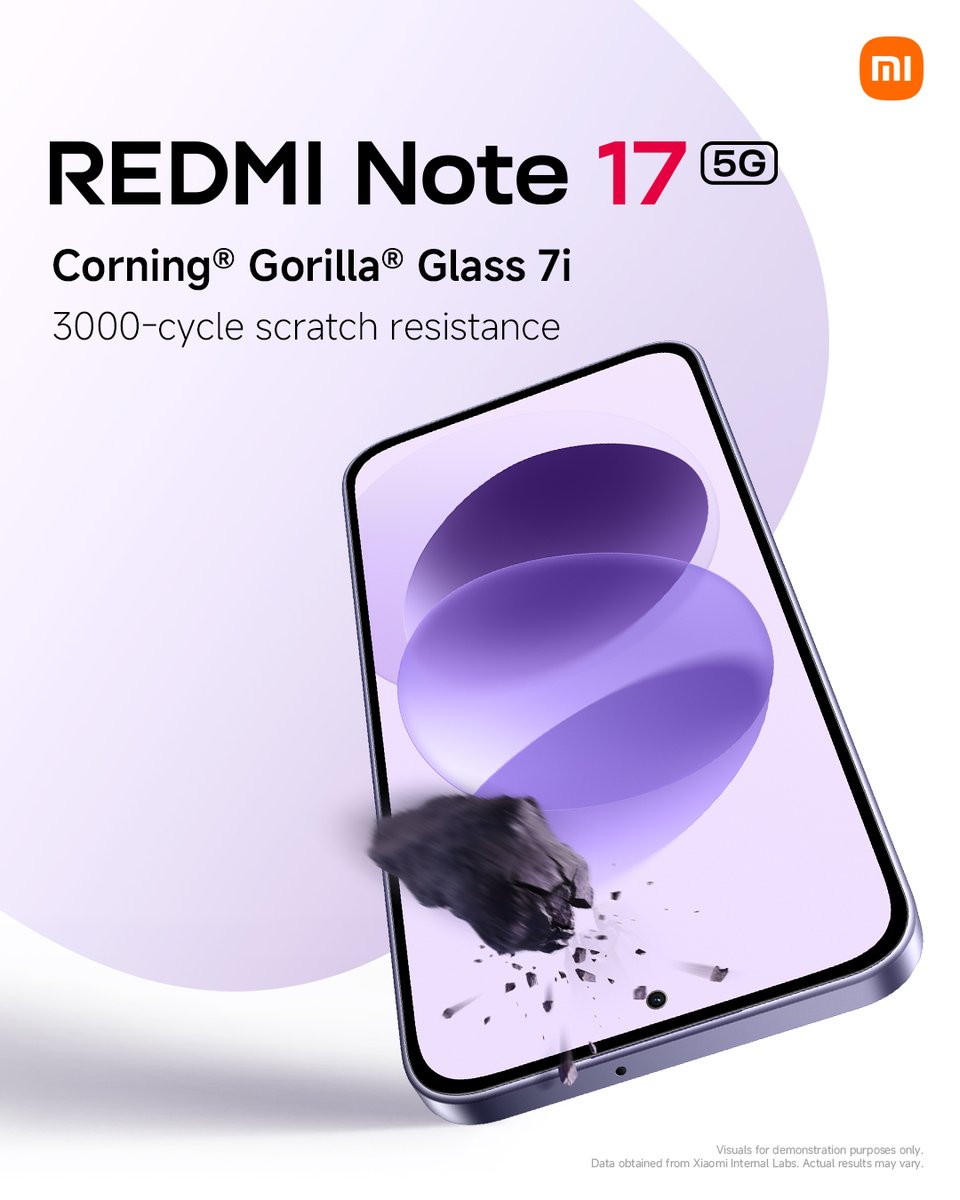 Redmi Note 17 5G: Çizilmelere Karşı 3000 Döngü Dayanıklılık