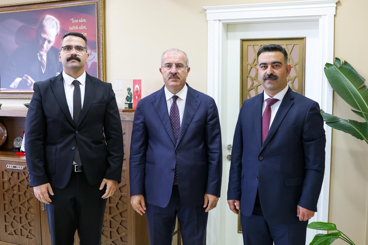 Göç İdaresi Müdürlerinden Vali Toraman’a Ziyaret