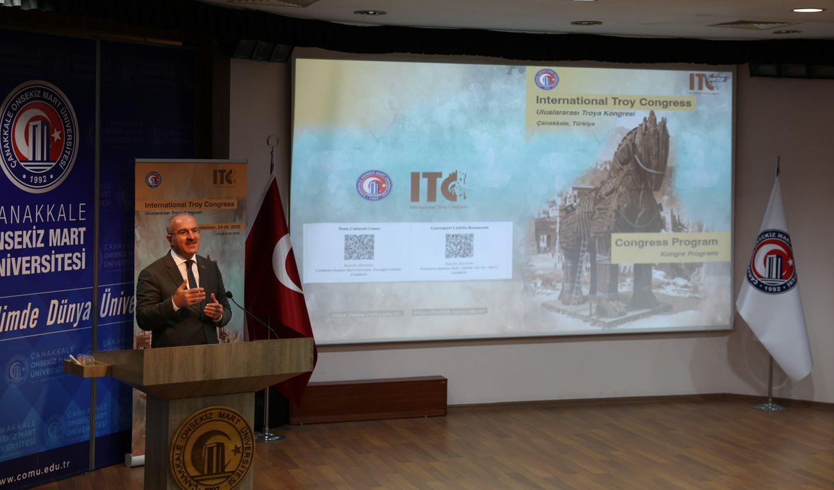 Troya Kongresi Uluslararası Arenada Başladı