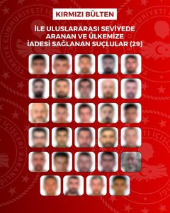 76 Suçlu Yurt Dışından Türkiye’ye Getirildi