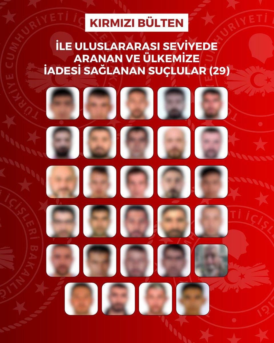 76 Suçlu Yurt Dışından Türkiye’ye Getirildi