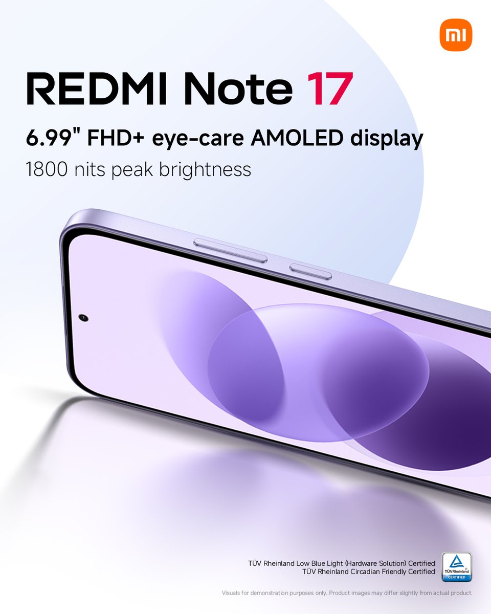 Redmi Note 17: Göz Dostu Ekranla Geliyor