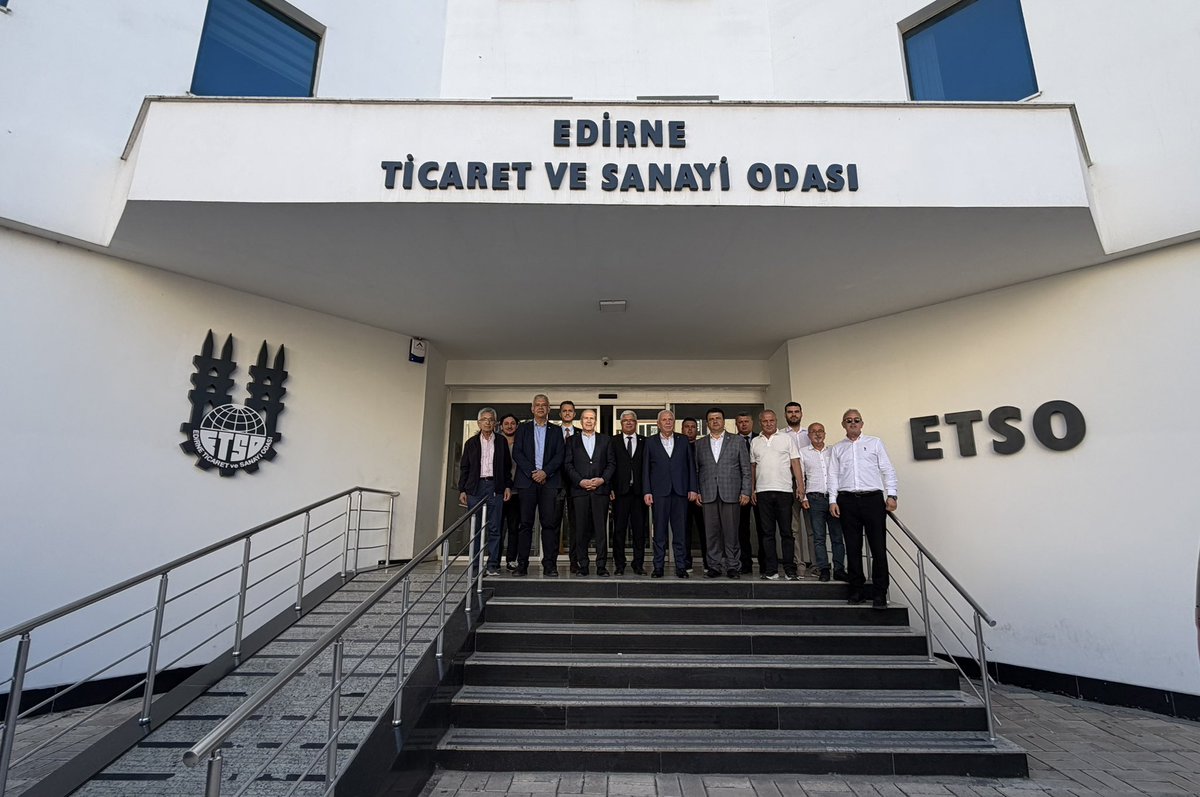 Edirne TSO’ya Yeni Parti’den Önemli Ziyaret