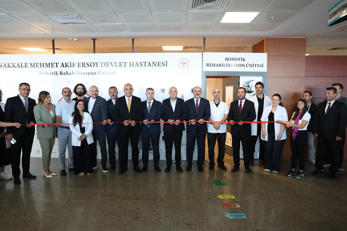 Çanakkale’ye Robotik Rehabilitasyon Ünitesi Açıldı