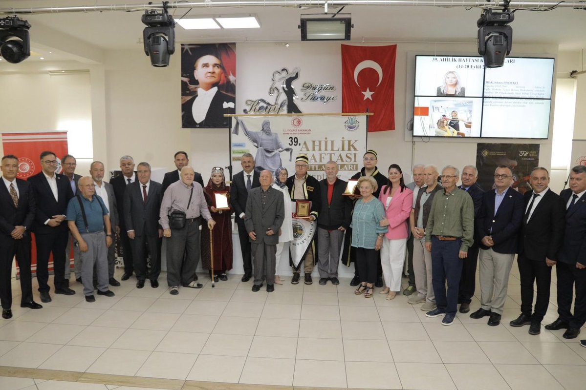 Edirne’de Ahilik Haftası Şed Kuşanma Töreni Coşkusu