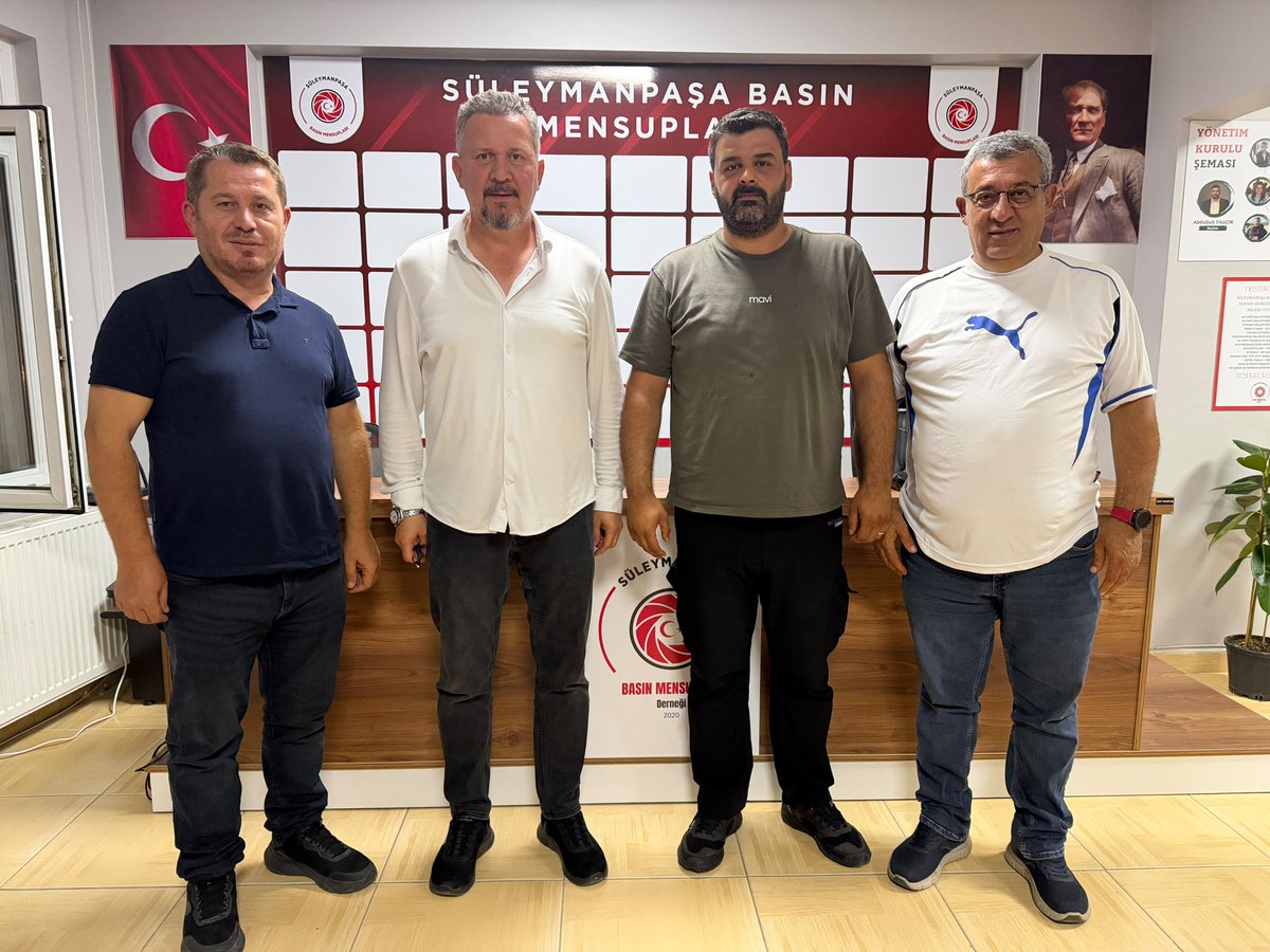 Tekirdağ Basın Derneği’ne Anlamlı Ziyaret