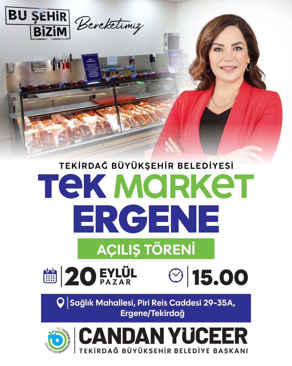 TEK Market Ergene’de Açılıyor: 9. Şube Geliyor