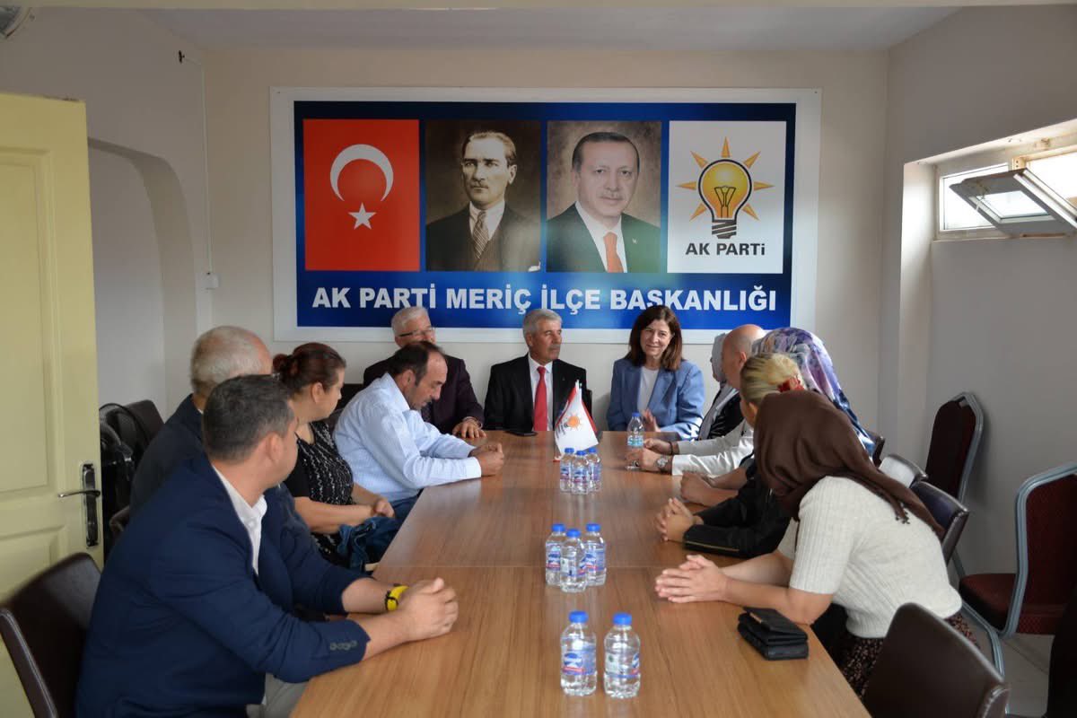 Meriç’te AK Parti’den Yatırım ve Hedef Mesaisi