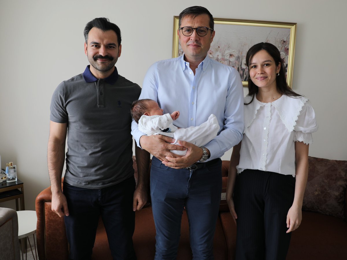 Çerkezköy’den İki Bebeğe Hoş Geldin Ziyareti