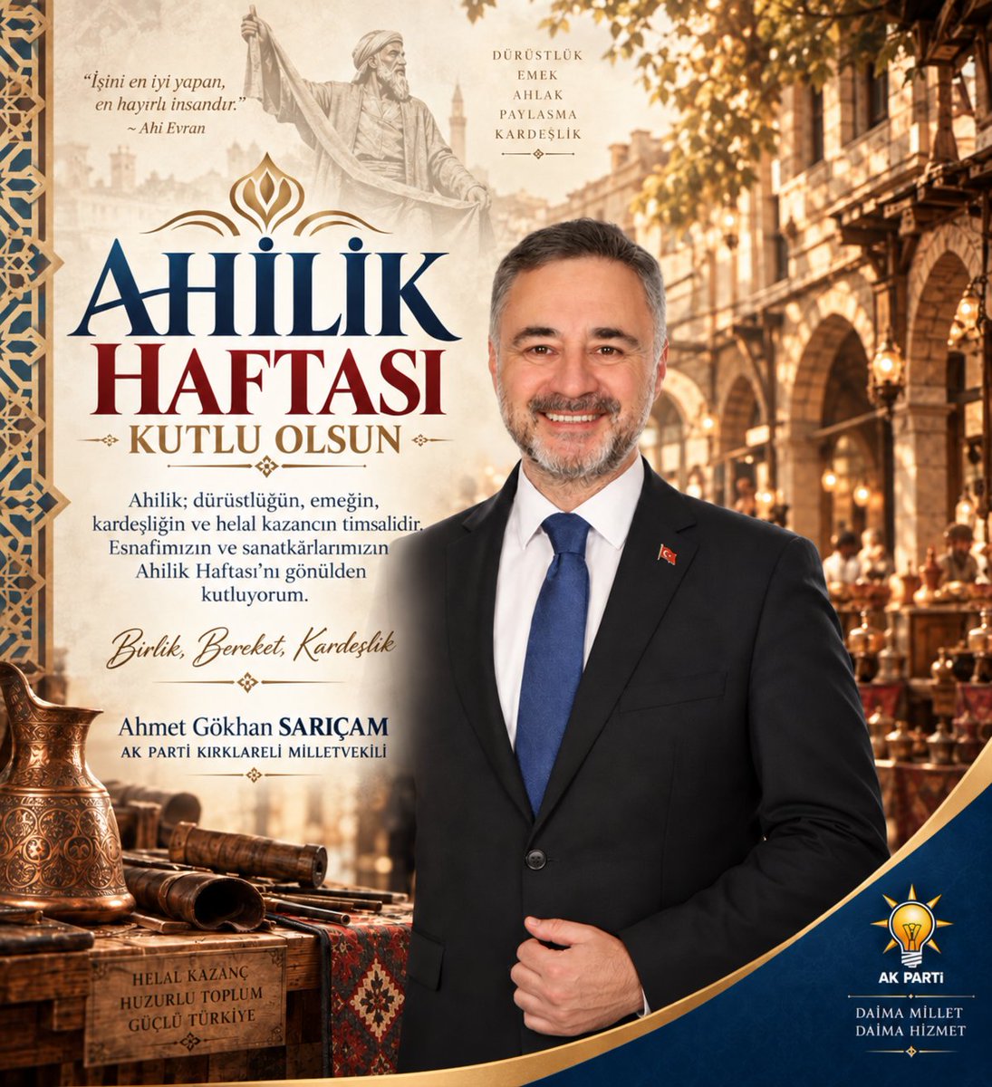 Ahilik Haftası’nda Esnafa Dürüstlük Mesajı