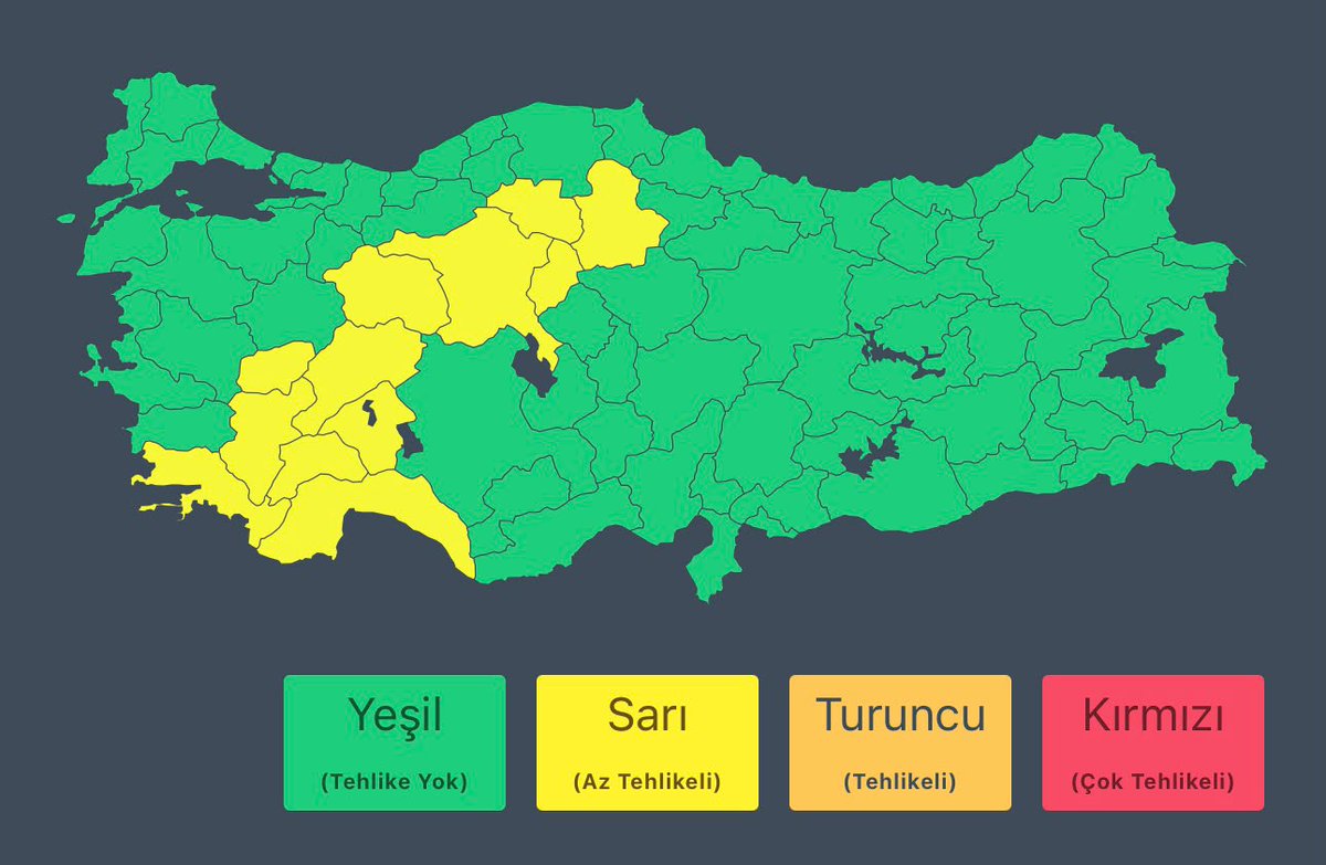 Meteoroloji’den 8 İle Kuvvetli Yağış Uyarısı