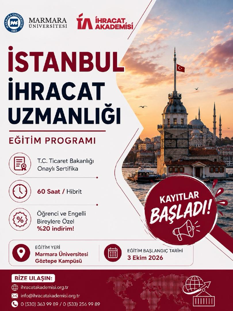 İhracat Uzmanlığı Eğitimi İstanbul’da