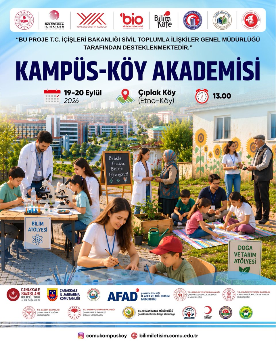 Kampüs-Köy Akademisi Çıplak Köy’de Kapılarını Açıyor