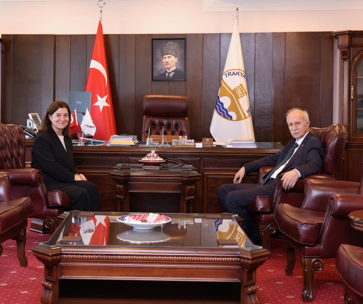 Trakya Üniversitesi’nde Rektör Ziyareti