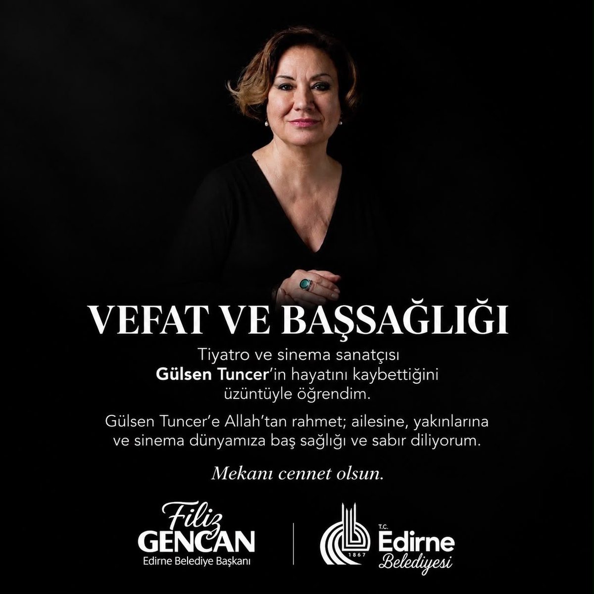 Gülsen Tuncer Hayatını Kaybetti