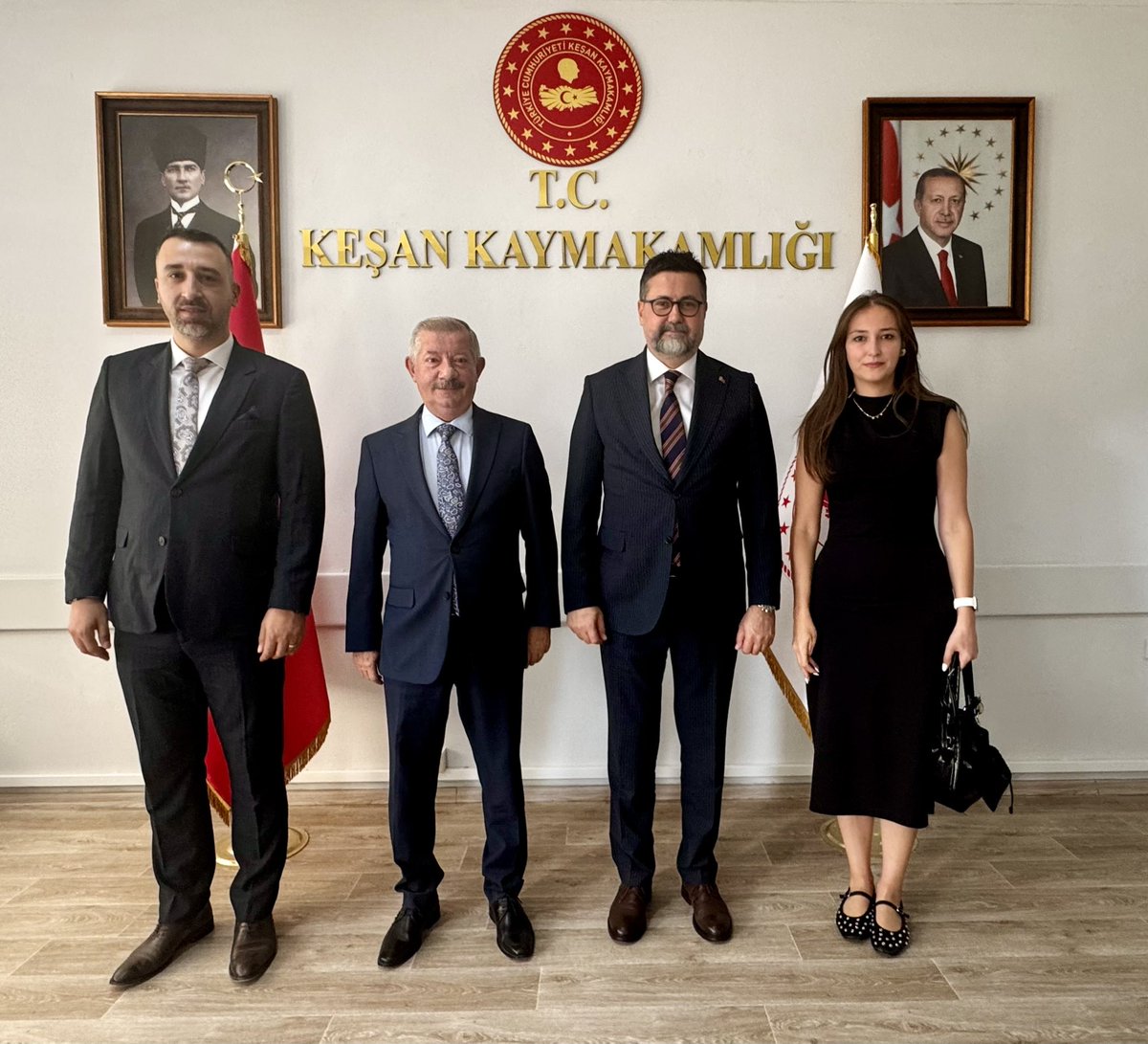 Keşan Kaymakamı Mercan, Baro Heyetini Ağırladı