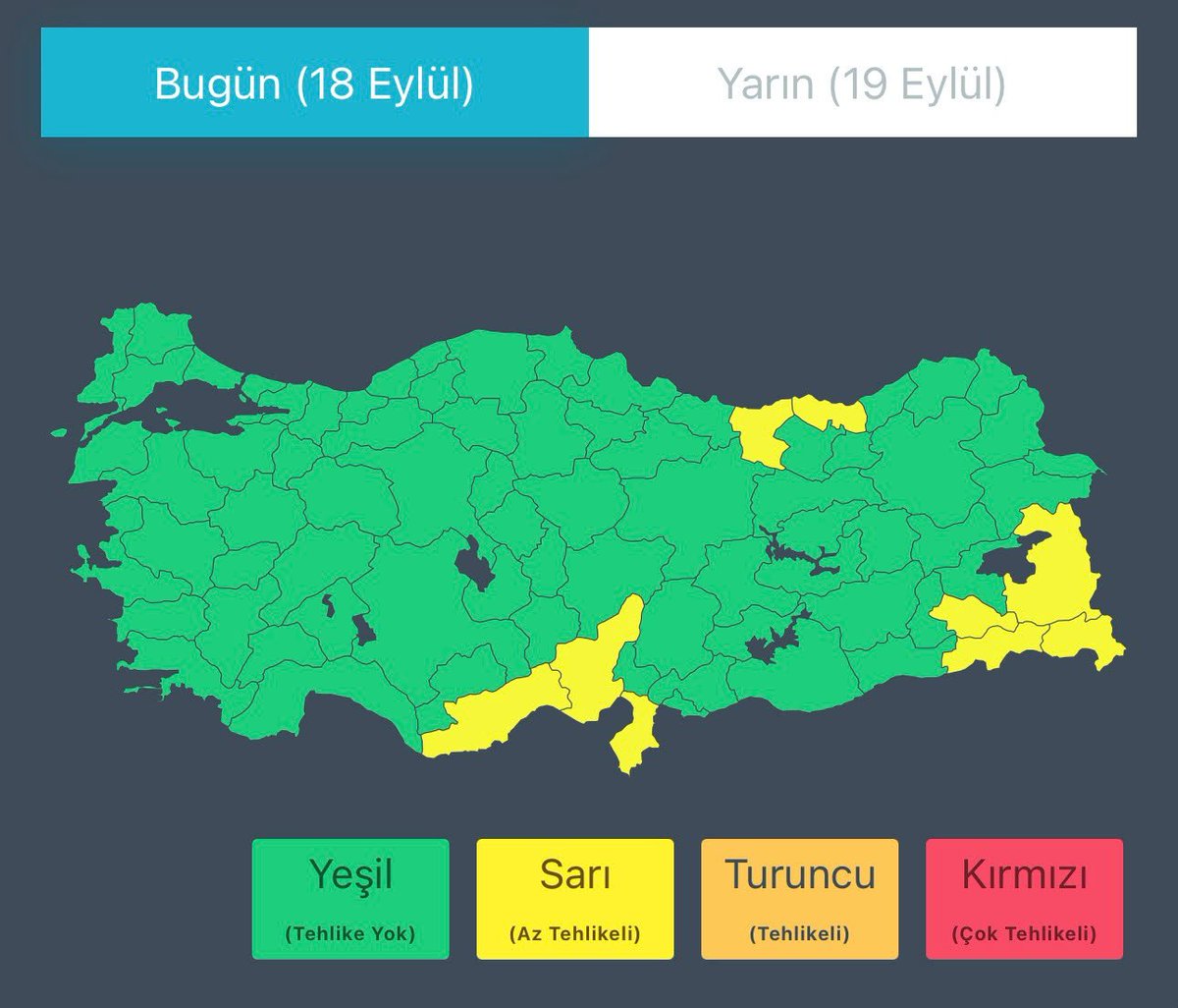 Meteoroloji Uyardı: Kuvvetli Yağış ve Fırtına Geliyor