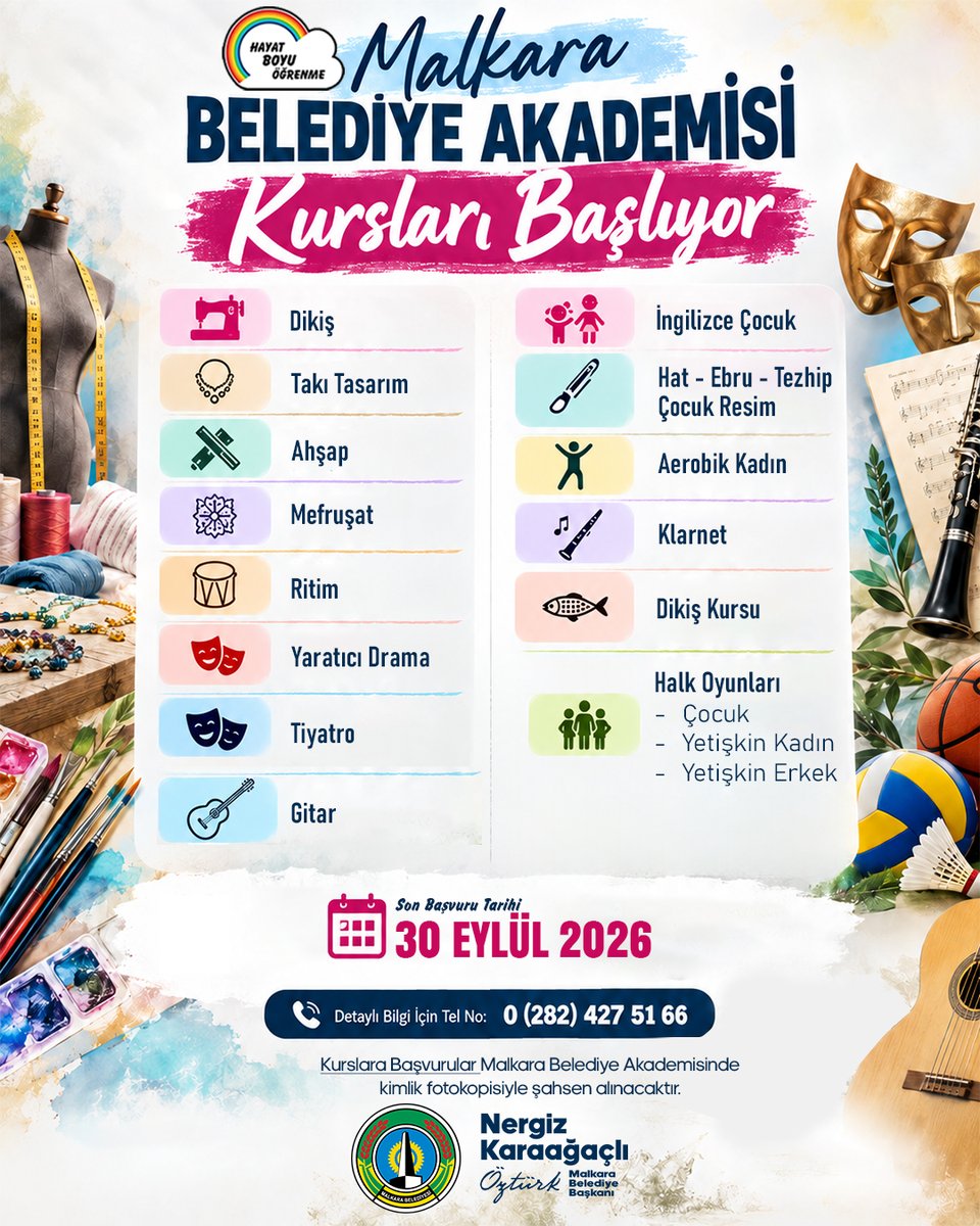 Malkara Belediye Akademisi’nde Kayıtlar Başladı
