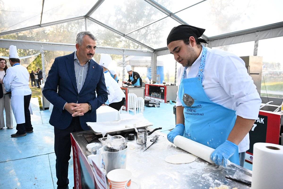 Edirne Gastronomi Festivali 3. Kez Kapılarını Açtı