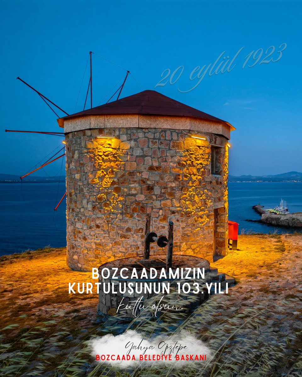 Bozcaada 103. Kurtuluş Yılı Coşkusu