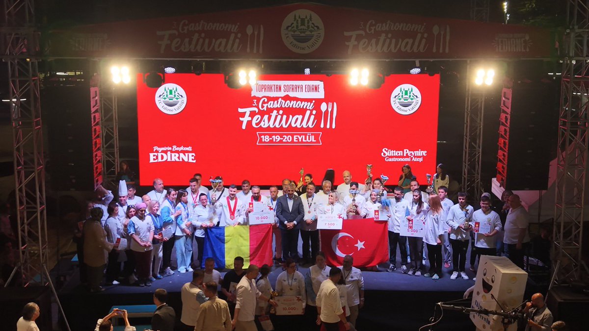 Edirne Gastronomi Festivali’ne 120 Bin Ziyaretçi