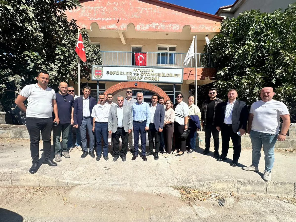 Ayvacık’ta Şoför Esnafına Ziyaret