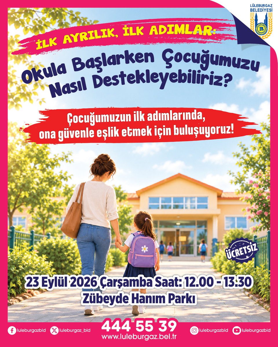 Okul Kaygısına Uzman Desteği: Lüleburgaz’da Ücretsiz Buluşma