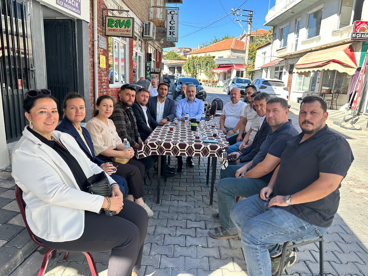 Ayvacık’ta Teşkilat Buluşması: Sarıçam Ziyaret Etti