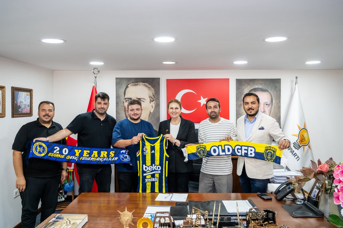 AK Parti Edirne’de Fenerbahçe Taraftarıyla Buluştu