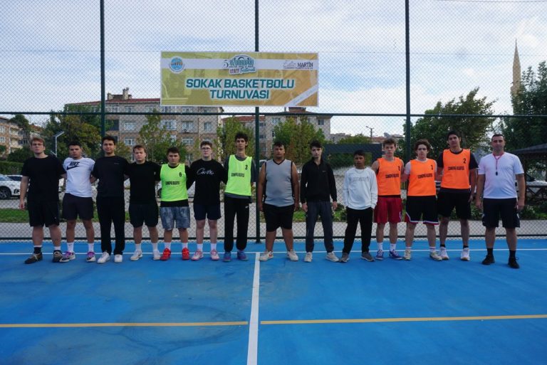 Uzunköprü’de Sokak Basketbolu Coşkusu