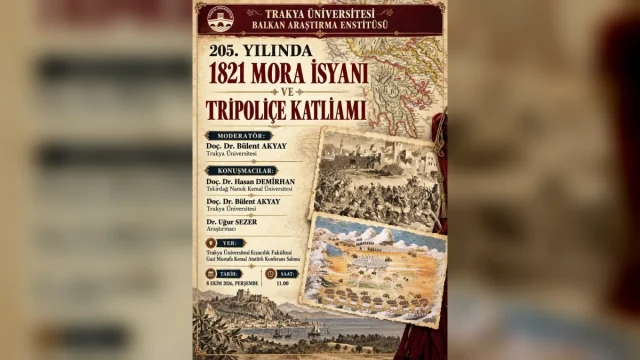 Trakya’da 1821 Mora İsyanı Paneli Düzenleniyor