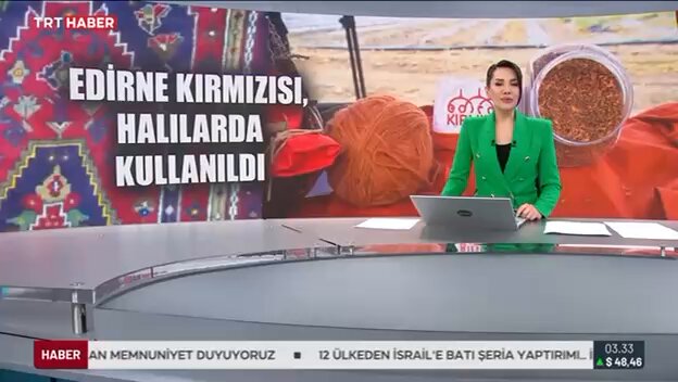 Edirne Kırmızısı TRT Haber’de! Tarihi Buluşma