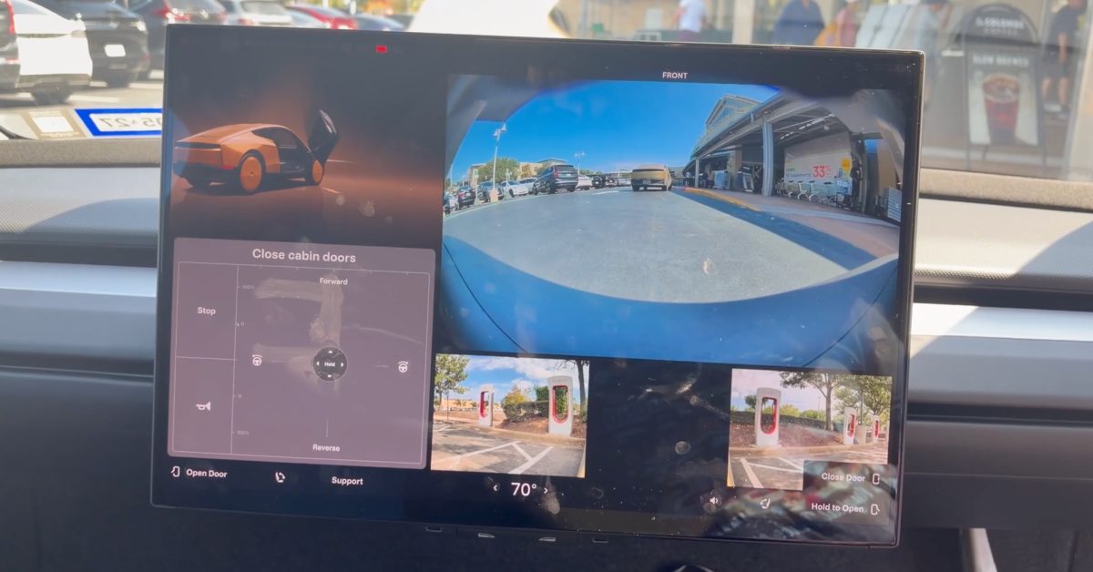Tesla Cybercab’da Gizli Sanal Kumanda Bulundu