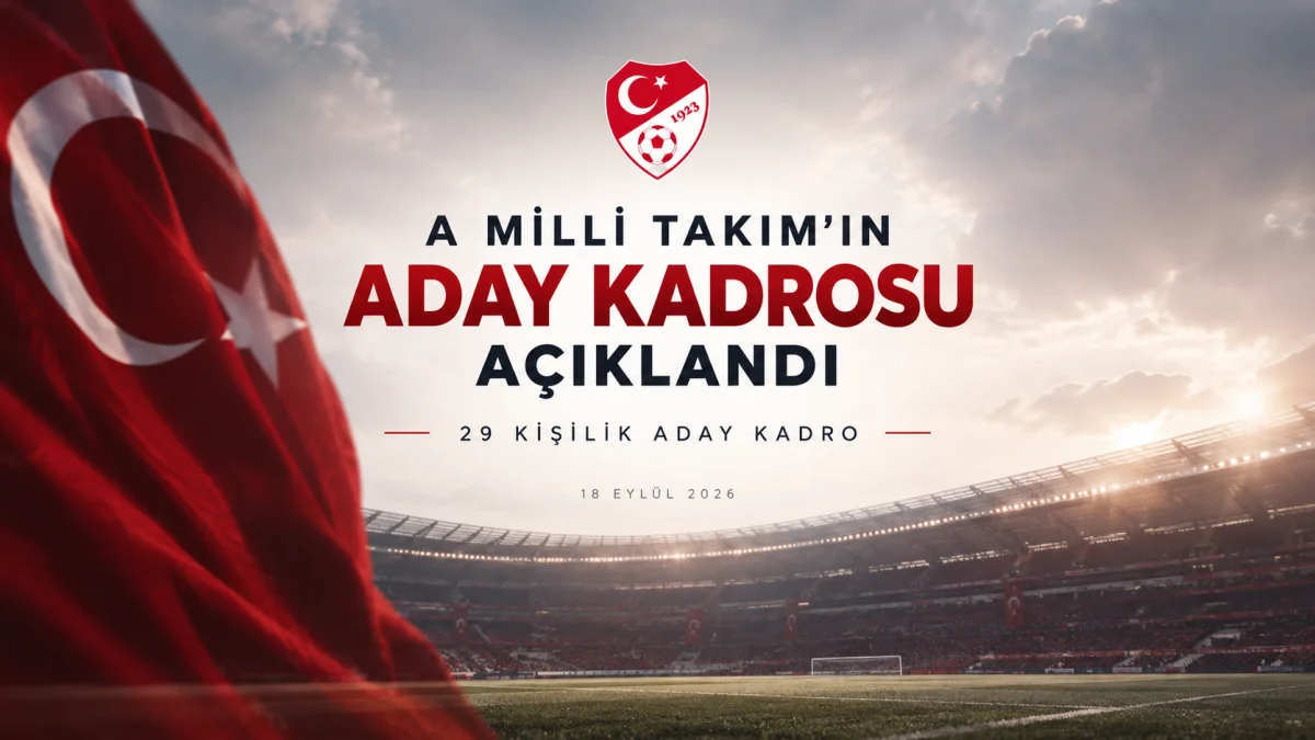 A Milli Takım’da 4 Yeni İsim!