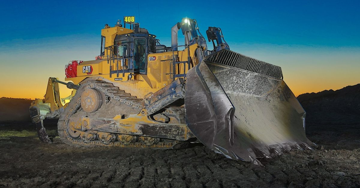 CAT’ten Devrim: Elektrikli Dozer D11 XE