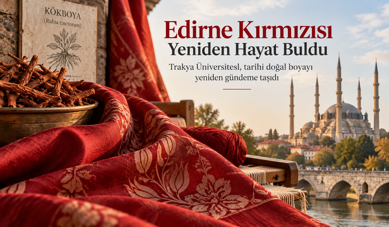 Edirne Kırmızısı Tanıtım Videosuyla Geri Döndü