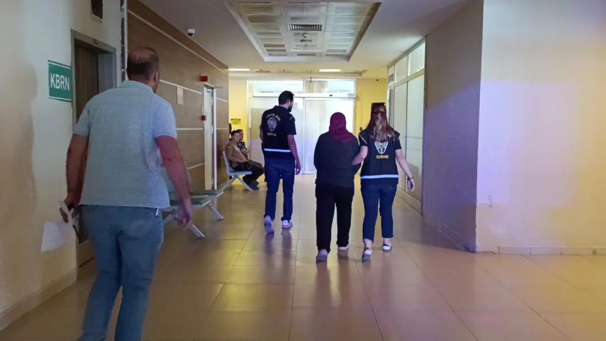 Keşan’da Eşini Öldüren Şüpheli Sınırda Yakalandı