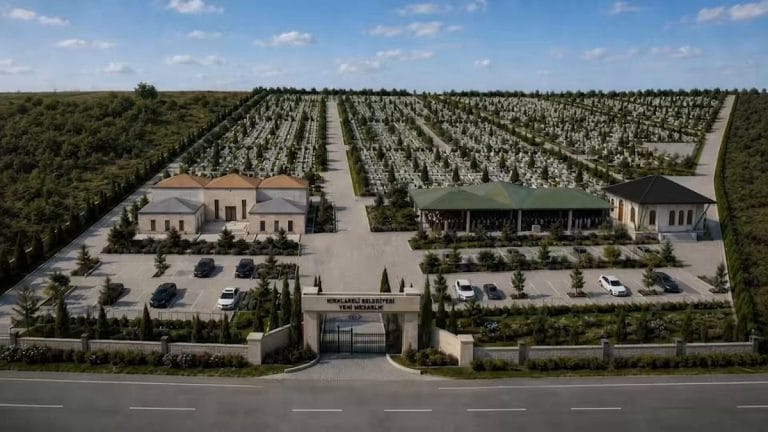 Kırklareli’ne 114 Dönümlük Yeni Mezarlık