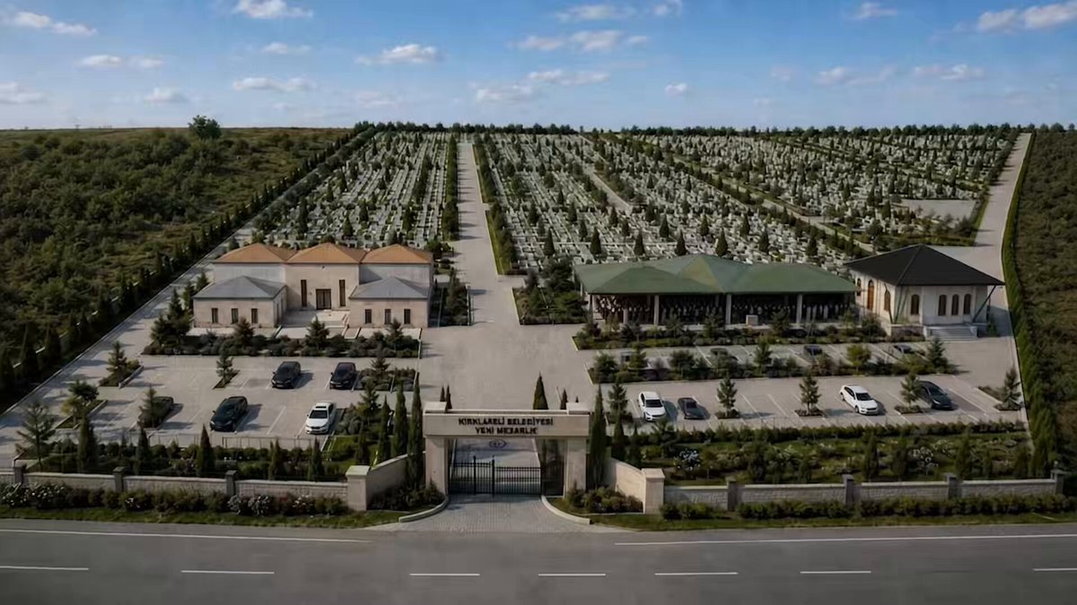 Kırklareli’ne 114 Dönümlük Yeni Mezarlık