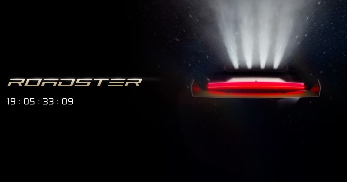 Tesla Roadster 1 Ekim’de Tanıtılacak