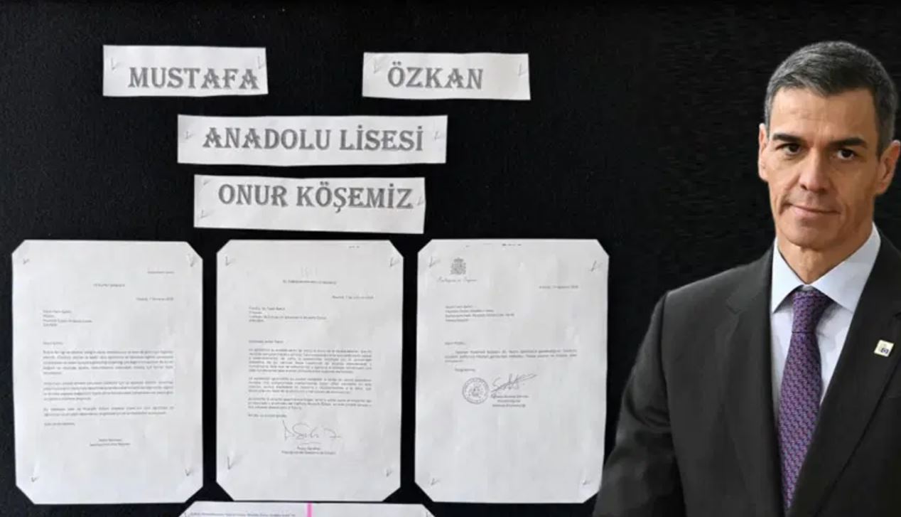 Sanchez’den Kayseri’deki Liseye Mektup