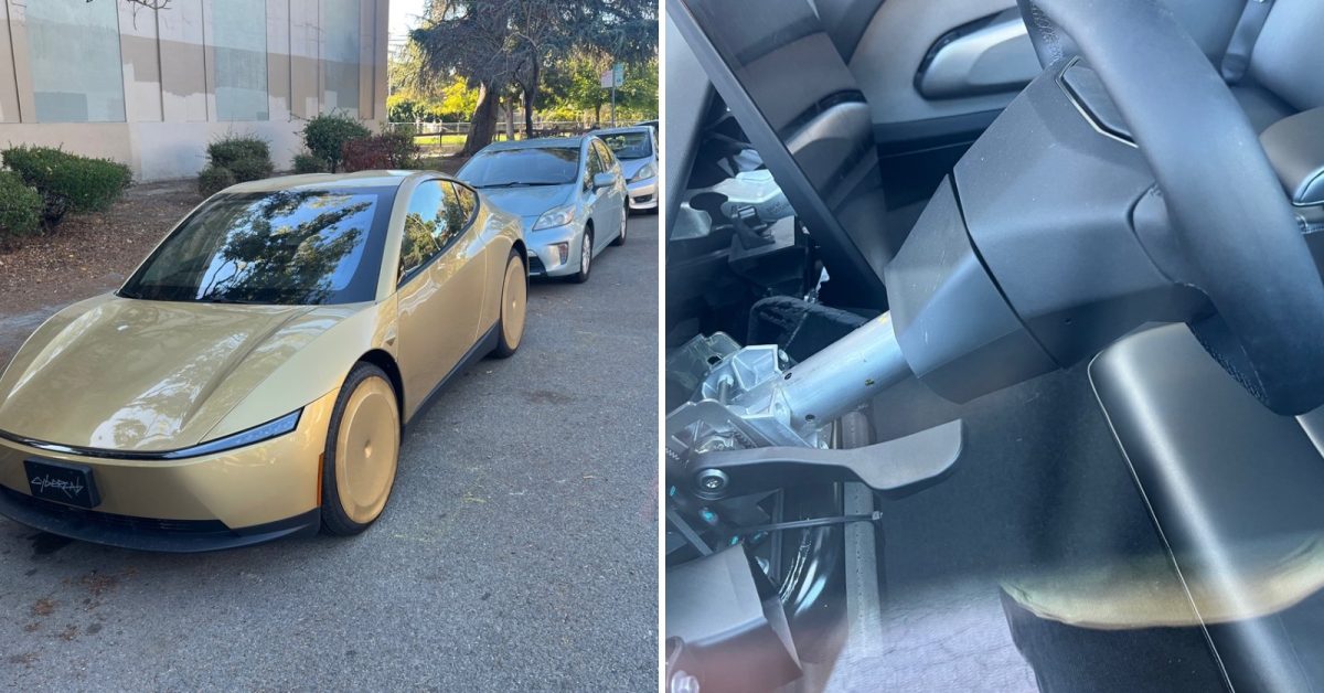Cybertruck Direksiyonu Cybercab’da Görüntülendi