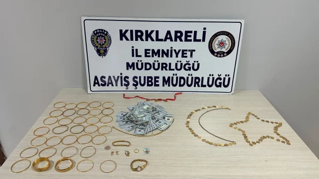 Kırklareli’de telefon dolandırıcılığı: 6 milyon TL’lik ziynet eşyası ele geçirildi