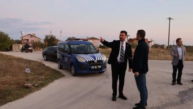 Babaeski’de Kurtuluş Mahallesi Yol Sorunu Çözülüyor