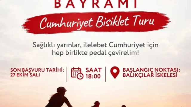 Marmaraereğlisi bisiklet turu için Balıkçılar İskelesi'nde toplanan bisikletliler