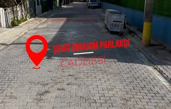 Saray’da 3.350 m² parke taşı yol çalışması tamamlandı