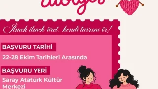 Saray’da Ücretsiz Örgü ve Çanta Atölyesi